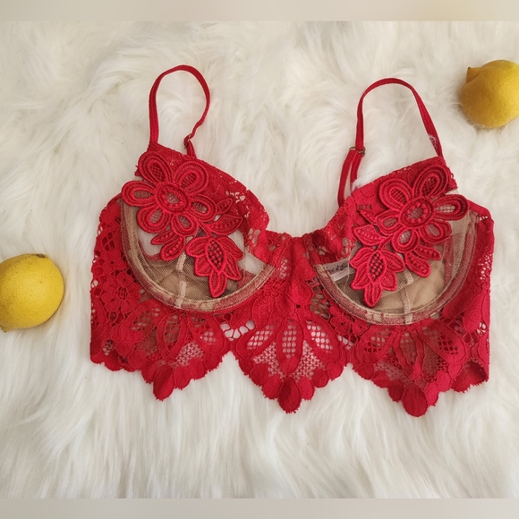 NWOT For Love and Lemons Ruby Underwire Bralette - Picture 5 of 13